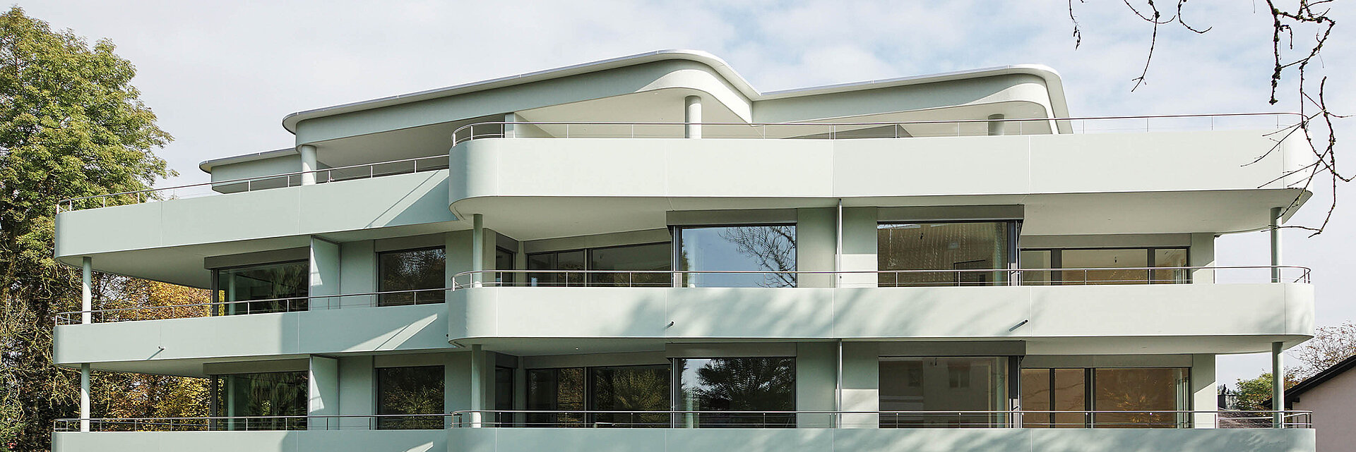 Aussenansicht Mietwohnungen