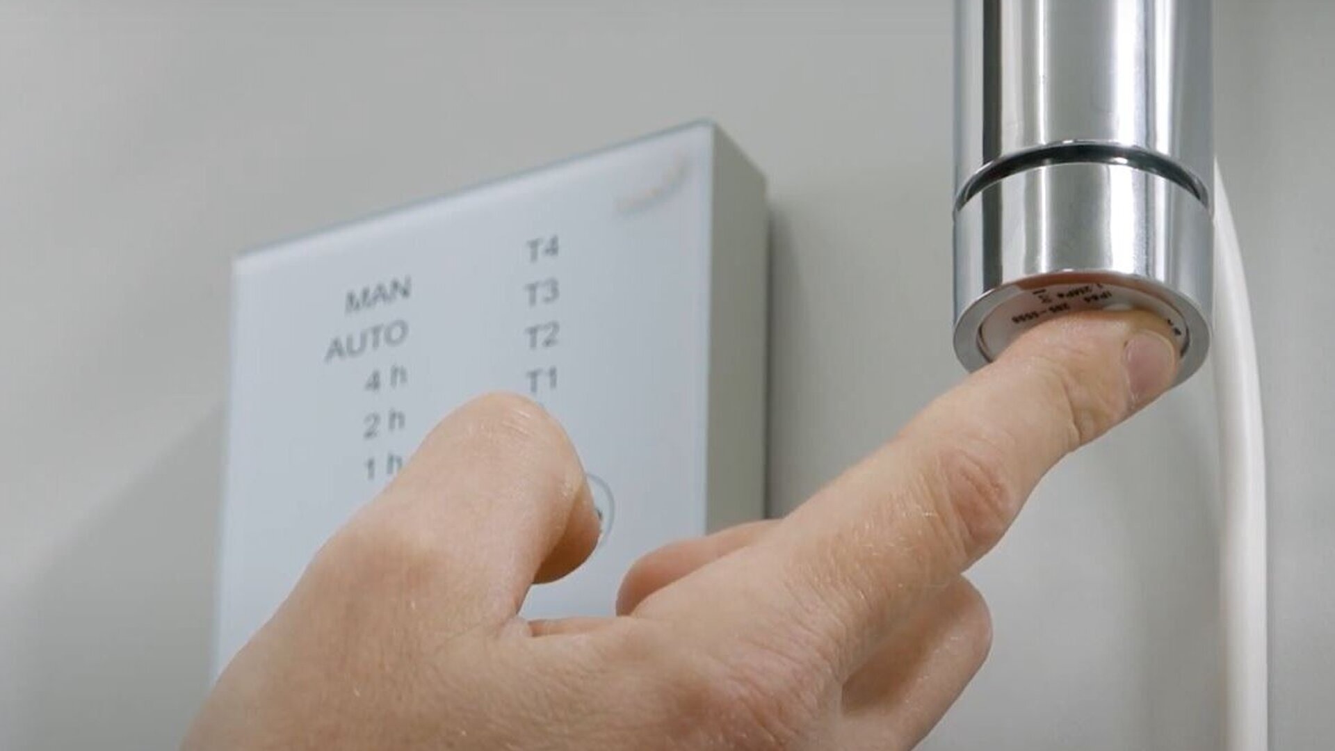 Messa in funzione resistenze elettriche WIVAR II con centralina modello 1