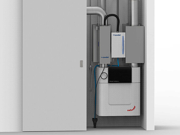 [Translate to Francais:] Zehnder Luftbefeuchtung mit Condair