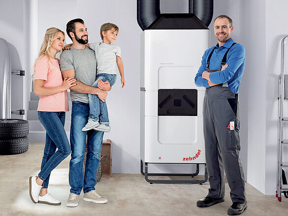 Lufttemperierungsgerät Zehnder ComfoClime