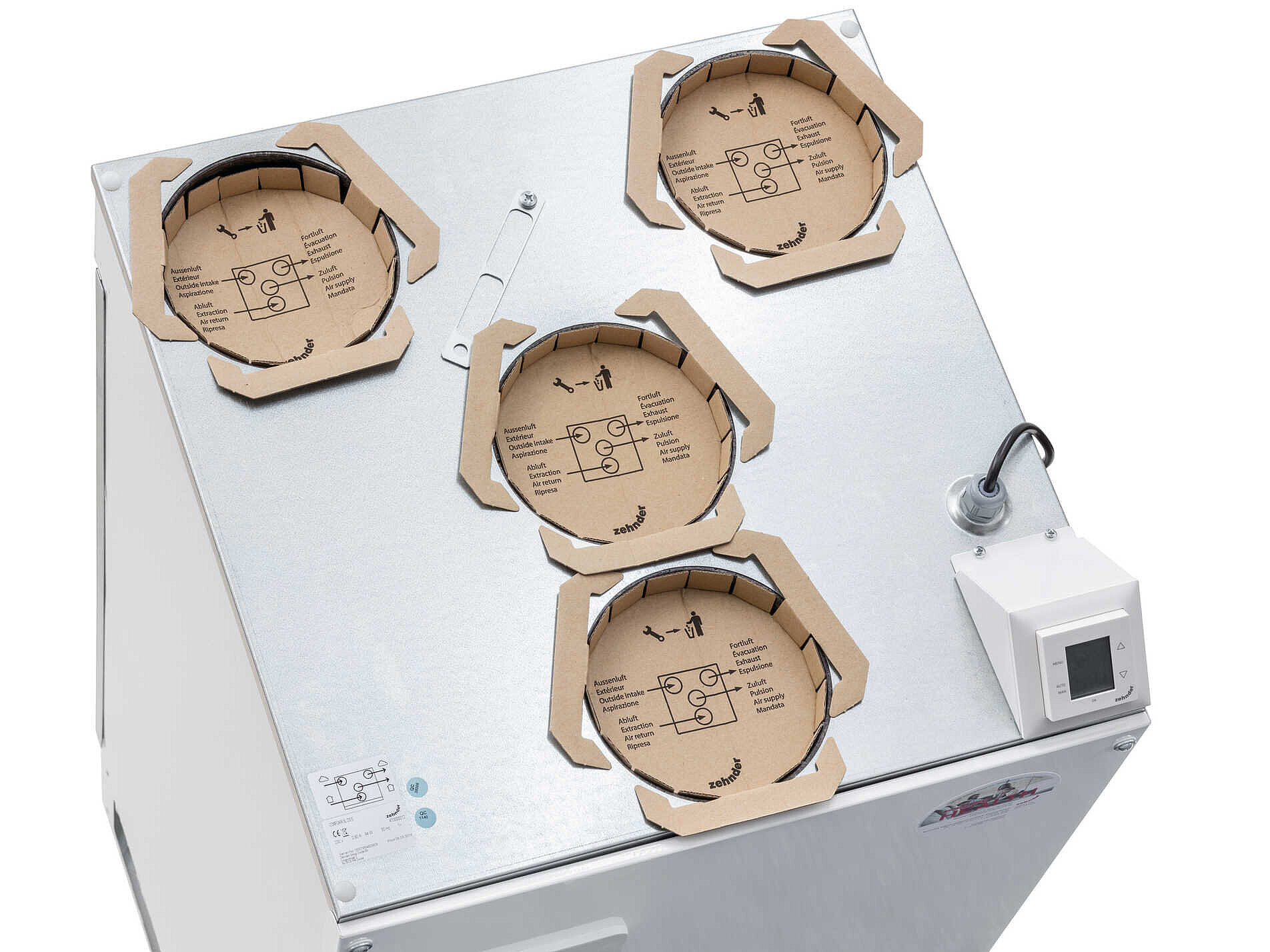 Abdeckungen Zehnder Lüftungsgerät