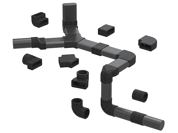 Distribuzione dell'aria con preisolamento