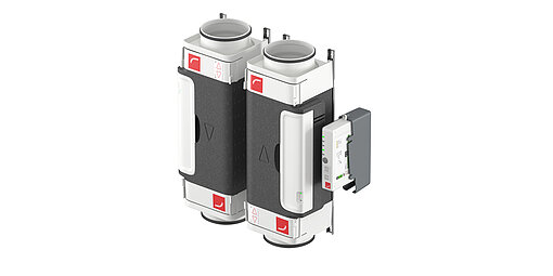 Produktansicht Wohnungslüftungsbox Zehnder ComfoVar Aero Produktansicht Wohnungslüftungsbox Zehnder ComfoVar Aero