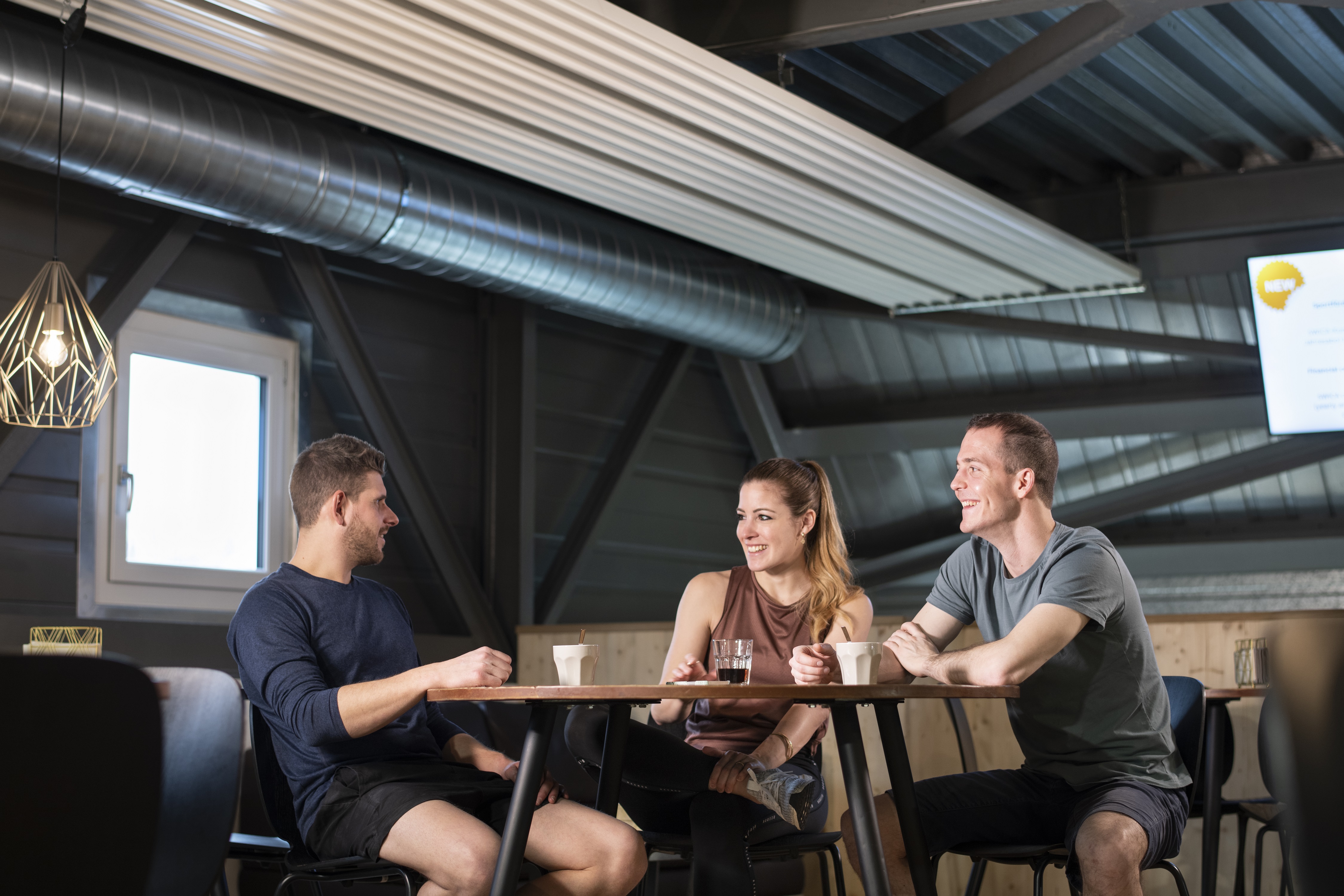 Area bistrot della sala bocce