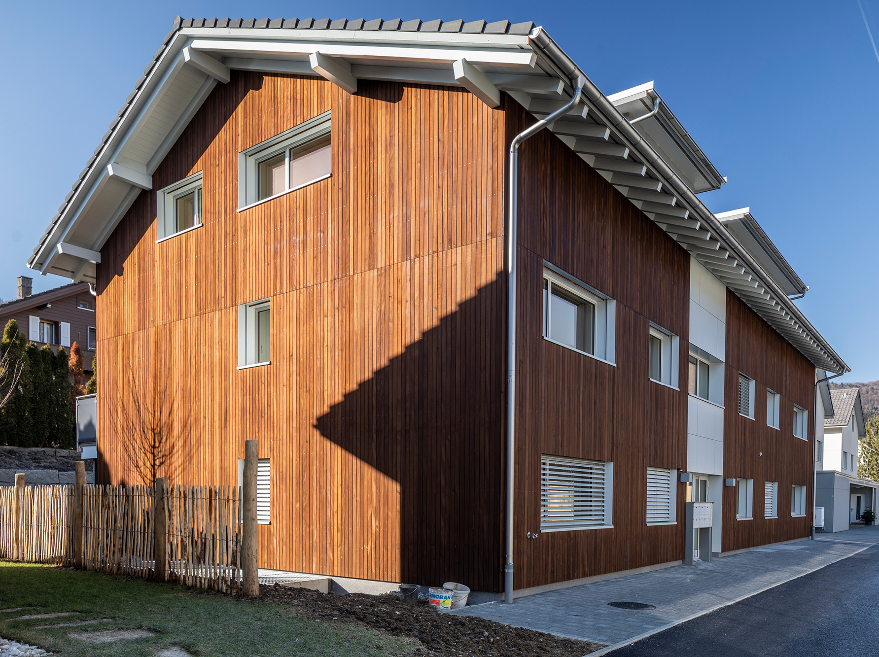 [Translate to Deutsch:] Wohnhaus mit komfortabler Wohnraumlüftung